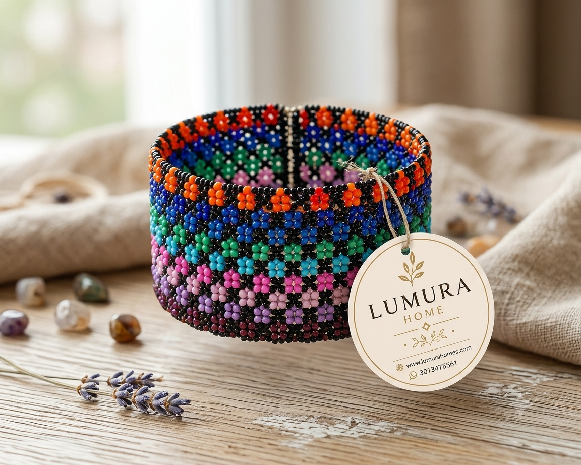 Pulsera en Mostacillas