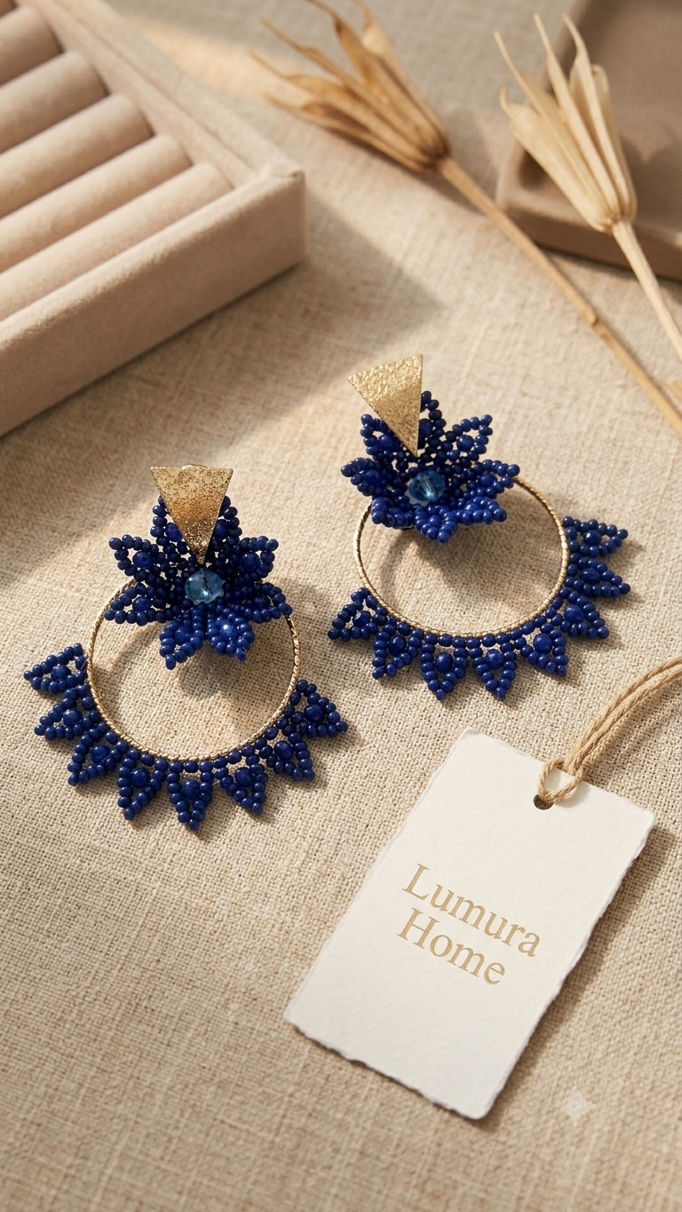Aretes Mostacillas y Murano