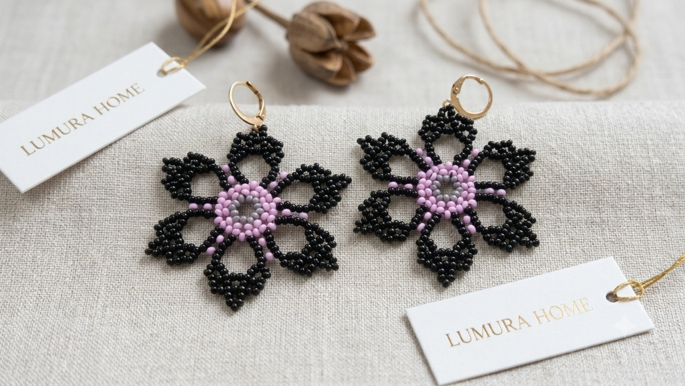 Aretes tipo flor